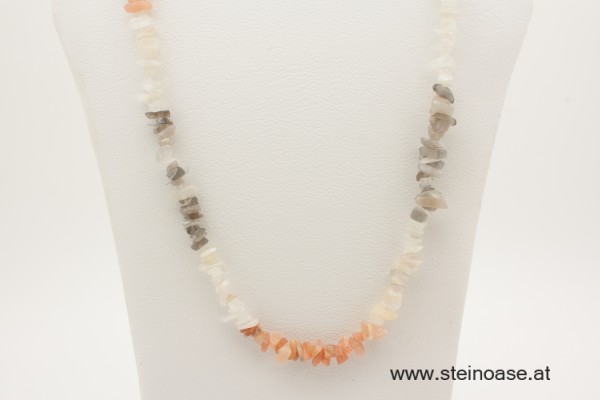 Mondstein Splitter-Kette 'Bunt'
